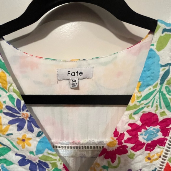 EUC Fate Floral Print Dress Size Medium - Picture 3 of 4